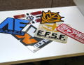Mobile Suit Gundam - Zeon Flag Waterproof Sticker thumbnail 3