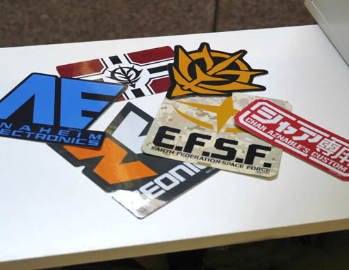 Mobile Suit Zeta Gundam - Anaheim Electronics Waterproof Sticker image 3