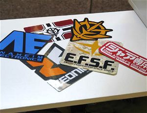 Mobile Suit Gundam - Earth Federation Space Force Waterproof Sticker