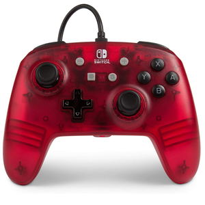 PowerA Enhanced Wired Controller for Nintendo Switch (Red Frost)_