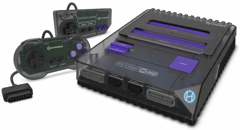 RetroN 2 HD Gaming Console for NES / Super NES (Space Black) image 2