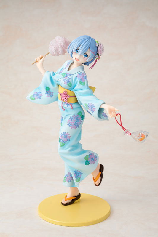 KDcolle Re:Zero kara Hajimeru Isekai Seikatsu 1/7 Scale Pre-Painted Figure: Rem Yukata Ver. Repaint image 1