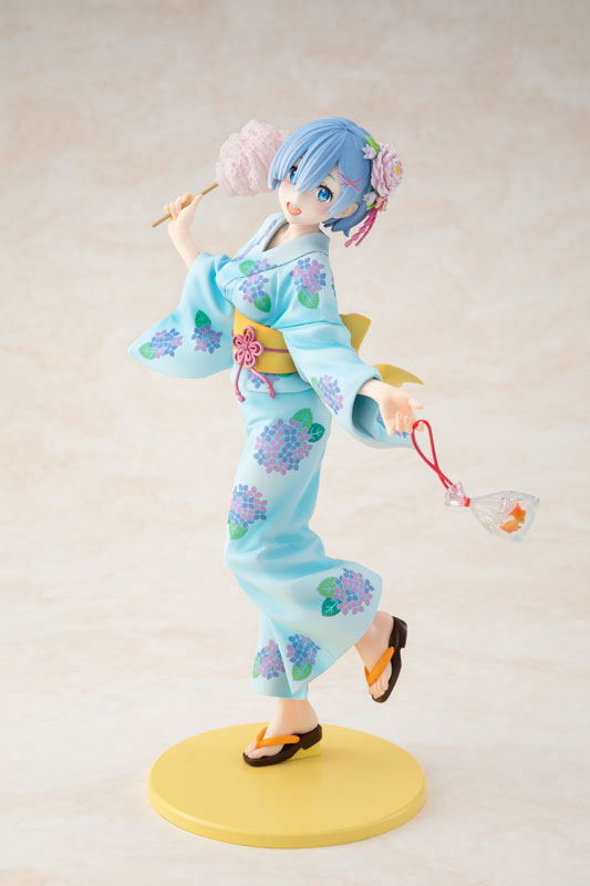 KDcolle Re:Zero kara Hajimeru Isekai Seikatsu 1/7 Scale Pre-Painted Figure: Rem Yukata Ver. Repaint image 2