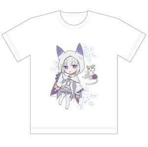 Re:Zero - Starting Life In Another World - Emilia Full Color T-shirt (L Size)_