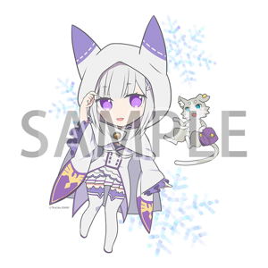 Re:Zero - Starting Life In Another World - Emilia Full Color T-shirt (L Size)_