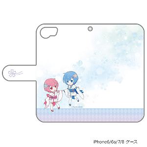 Re:Zero - Starting Life In Another World - Ram And Rem Book Style Smartphone Case (iPhone 6/6s/7/8)