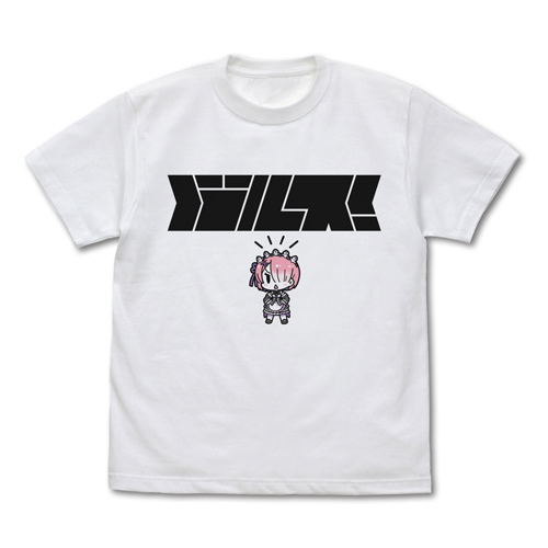 Re:Zero - Starting Life In Another World - Ram T-shirt White (M Size) image 1