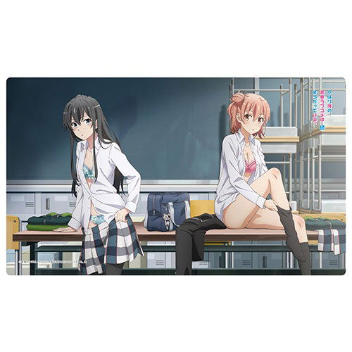 Yahari Ore no Seishun Love-come wa Machigatteiru Zoku Rubber Mat: Yukino & Yui image 1