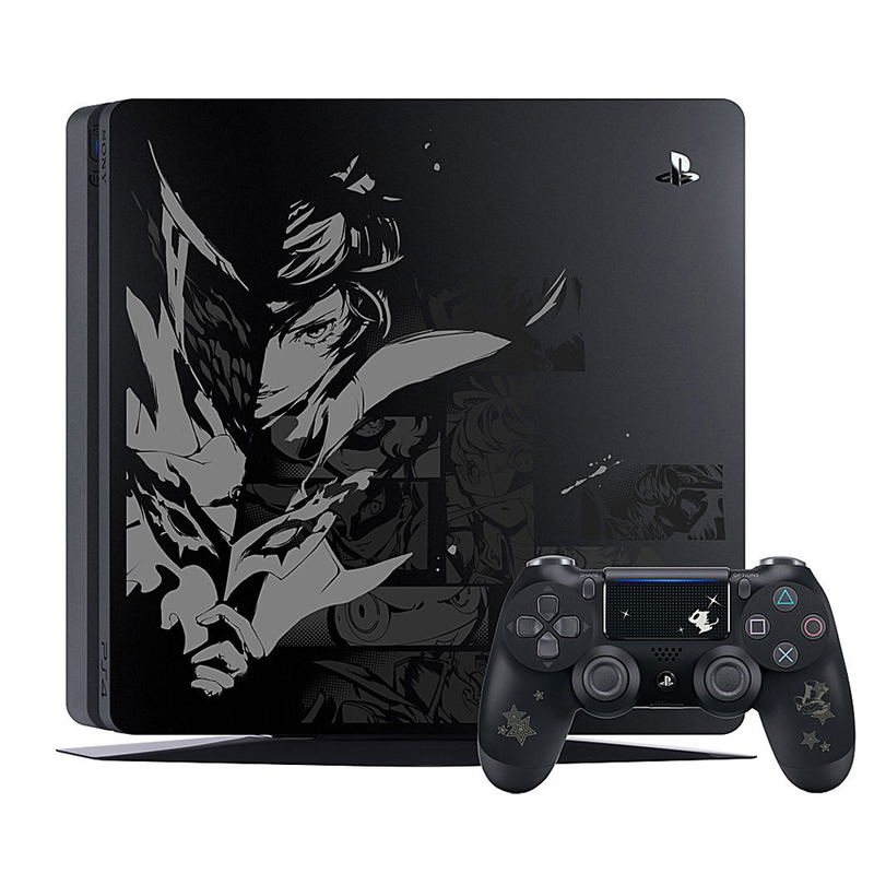 PlayStation 4 500GB HDD (Jet Black) [Persona 5 The Royal Limited Edition] image 1