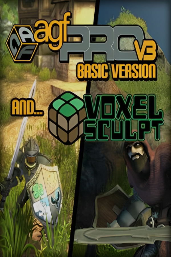 Axis Game Factory's AGFPRO + Voxel Sculpt <span class="ext" style="background-color: #2a475e; color: #FFFFFF;">STEAM</span> <span class="ext ext_digital">digital</span> image 1