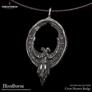 Bloodborne Torch Torch Silver Collection: Crow Hunter Badge (Regular)_