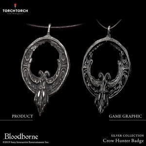 Bloodborne Torch Torch Silver Collection: Crow Hunter Badge (Regular)