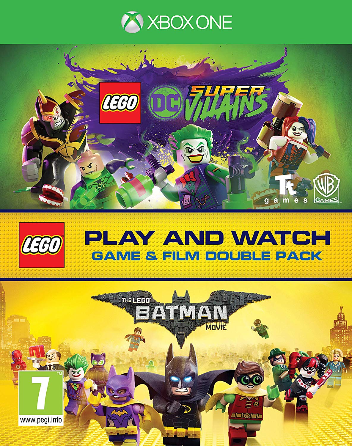 Lego DC Super-Villains Game Film Double Pack for Xbox One