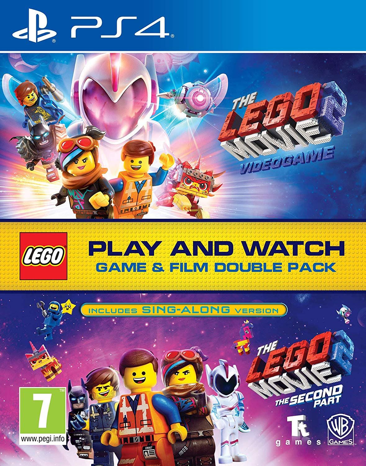 Stol mandig Prædiken Lego Movie 2 Game & Film Double Pack for PlayStation 4