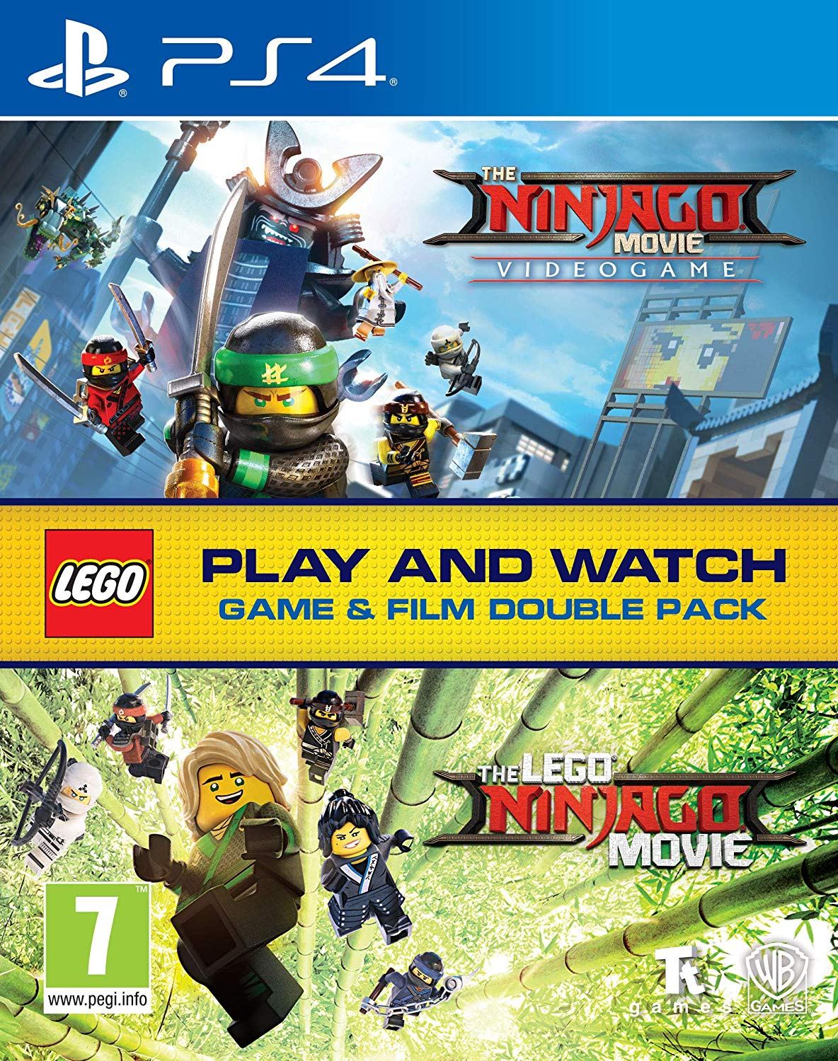 Spytte ud Beskatning presse LEGO Ninjago Game & Film Double Pack for PlayStation 4