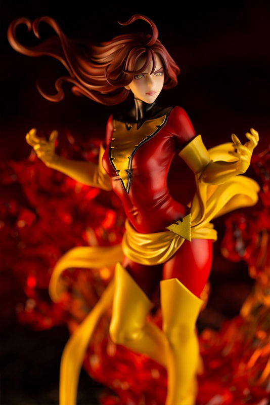 Marvel Bishoujo Marvel Universe 1/7 Scale Pre-Painted Figure: Dark Phoenix Rebirth image 11