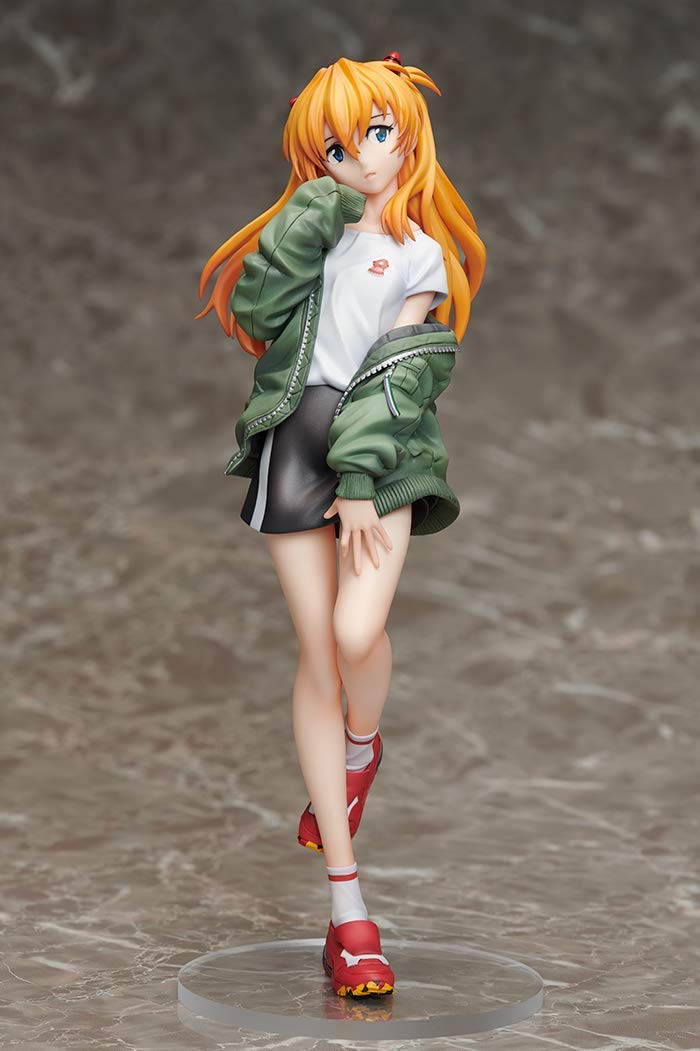 Neon Genesis Evangelion 1/7 Scale Pre-Painted Figure: Asuka Shikinami Langley Ver. Radio Eva (Re-run) image 1