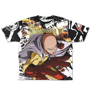 One Punch Man - Saitama Double-sided Full Graphic T-shirt (XL Size)