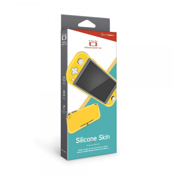 Silicone Skin Cover for Nintendo Switch Lite (Yellow) image 1