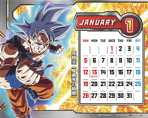 Super Dragon Ball Heroes 2020 Desktop Calendar