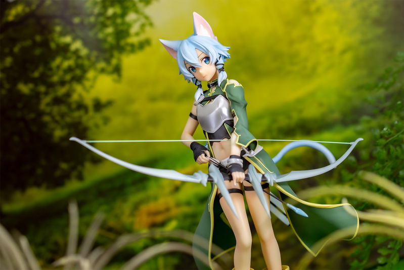 Sword Art Online II 1/7 Scale Pre-Painted Figure: Shinon ALO Ver. image 13