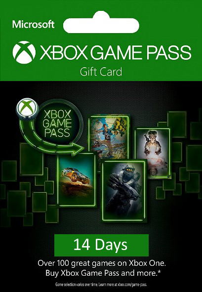 Xbox Game Pass 14 Days Trial For Console New Microsoft Accounts