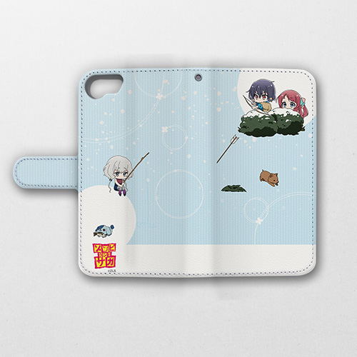 Zombie Land Saga - Sakura Minamoto/Ai Mizuno/Junko Konno/Romero Book Style Smartphone Case (iPhone 6/6s/7/8) image 1