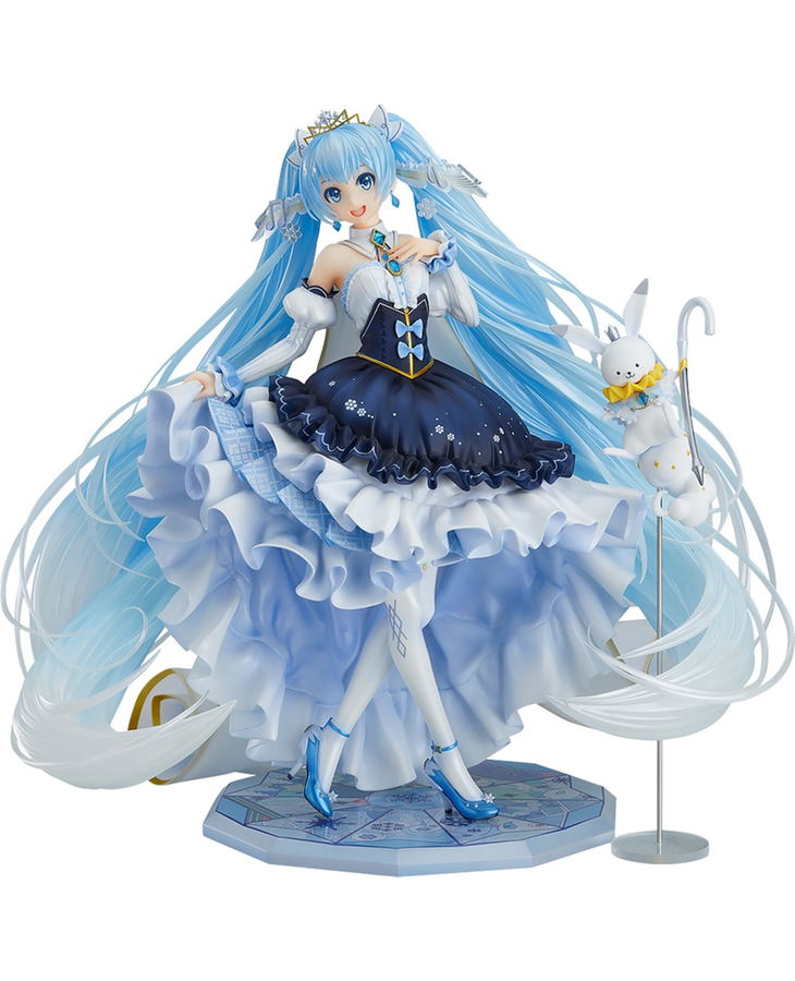Character Vocal Series 01 Hatsune Miku 1/7 Scale Pre-Painted Figure: Snow Miku Snow Princess Ver. image 1
