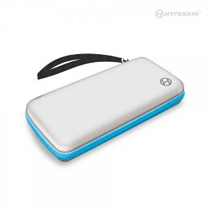 EVA Hard Shell Carrying Case for Nintendo Switch Lite (White x Turquoise)