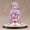 KD Colle Re:Zero -Starting Life in Another World- 1/7 Scale Pre-Painted Figure: Emilia Birthday Cake Ver. thumbnail 2