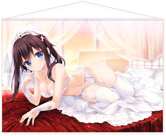 Mitsuki Yano Original Illustration Daki Kano After A1 Wall Scroll: Nogizaka Mai image 1