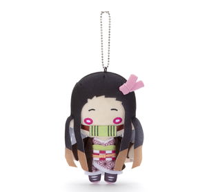 Nitotan Demon Slayer Kimetsu no Yaiba Plush with Ball Chain: Nezuko (Re-run)_