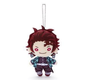 Nitotan Demon Slayer Kimetsu no Yaiba Plush with Ball Chain: Tanjiro (Re-run)_