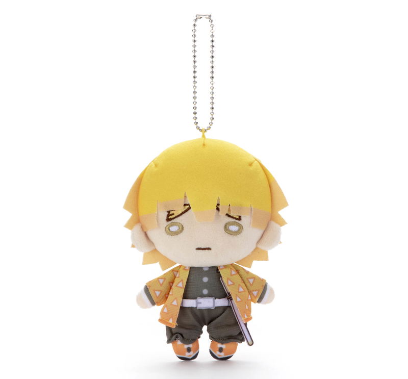 Nitotan Demon Slayer Kimetsu no Yaiba Plush with Ball Chain: Zenitsu (Re-run) image 1