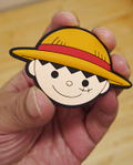 One Piece - Luffy Senpai Pin Badge thumbnail 3