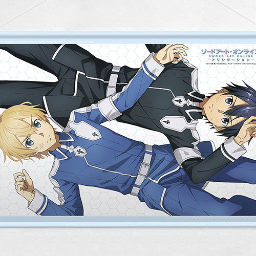 Sword Art Online -Alicization- B2 Wall Scroll: Kirito & Eugeo image 1