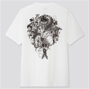 UT Dragon Ball Z - Embroidered Men's T-shirt White (S Size)