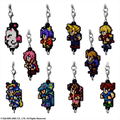 Final Fantasy VII Dot Rubber Strap Vol. 1 (Set of 10 pieces) thumbnail 1