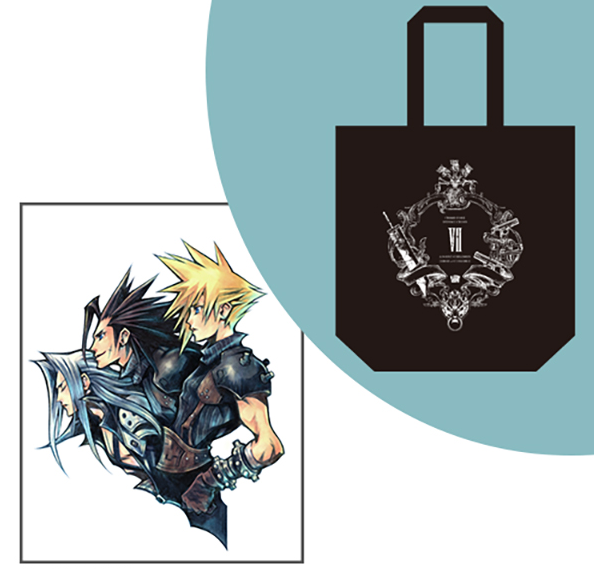 Final Fantasy VII Series Special Book With Tote Bag image 2