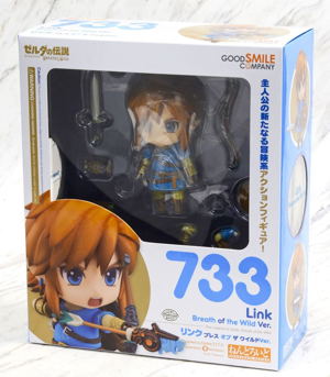 Nendoroid No. 733 The Legend of Zelda Breath of the Wild: Link Breath of the Wild Ver. (Re-run)