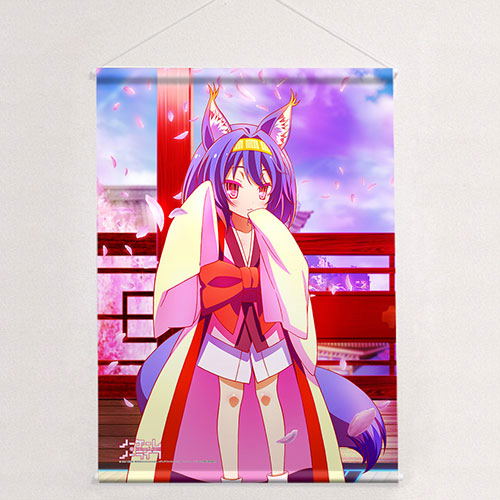 No Game No Life Original Illustration B2 Wall Scroll: Hatsuse Izuna Kimono image 1