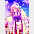 No Game No Life Original Illustration B2 Wall Scroll: Jibril Kimono thumbnail 3