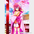 No Game No Life Original Illustration B2 Wall Scroll: Stephanie Dola Kimono thumbnail 3