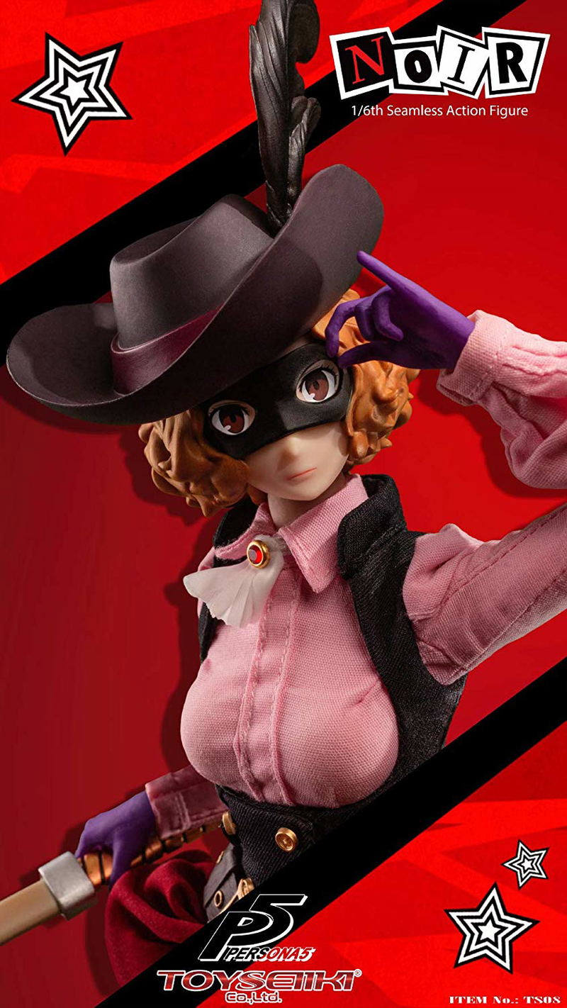 Persona 5 1/6 Scale Seamless Action Figure: Noir image 2
