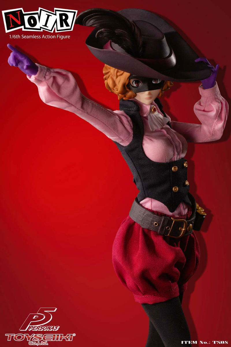 Persona 5 1/6 Scale Seamless Action Figure: Noir image 5