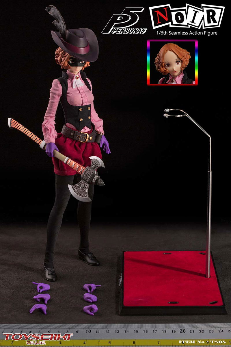 Persona 5 1/6 Scale Seamless Action Figure: Noir image 7