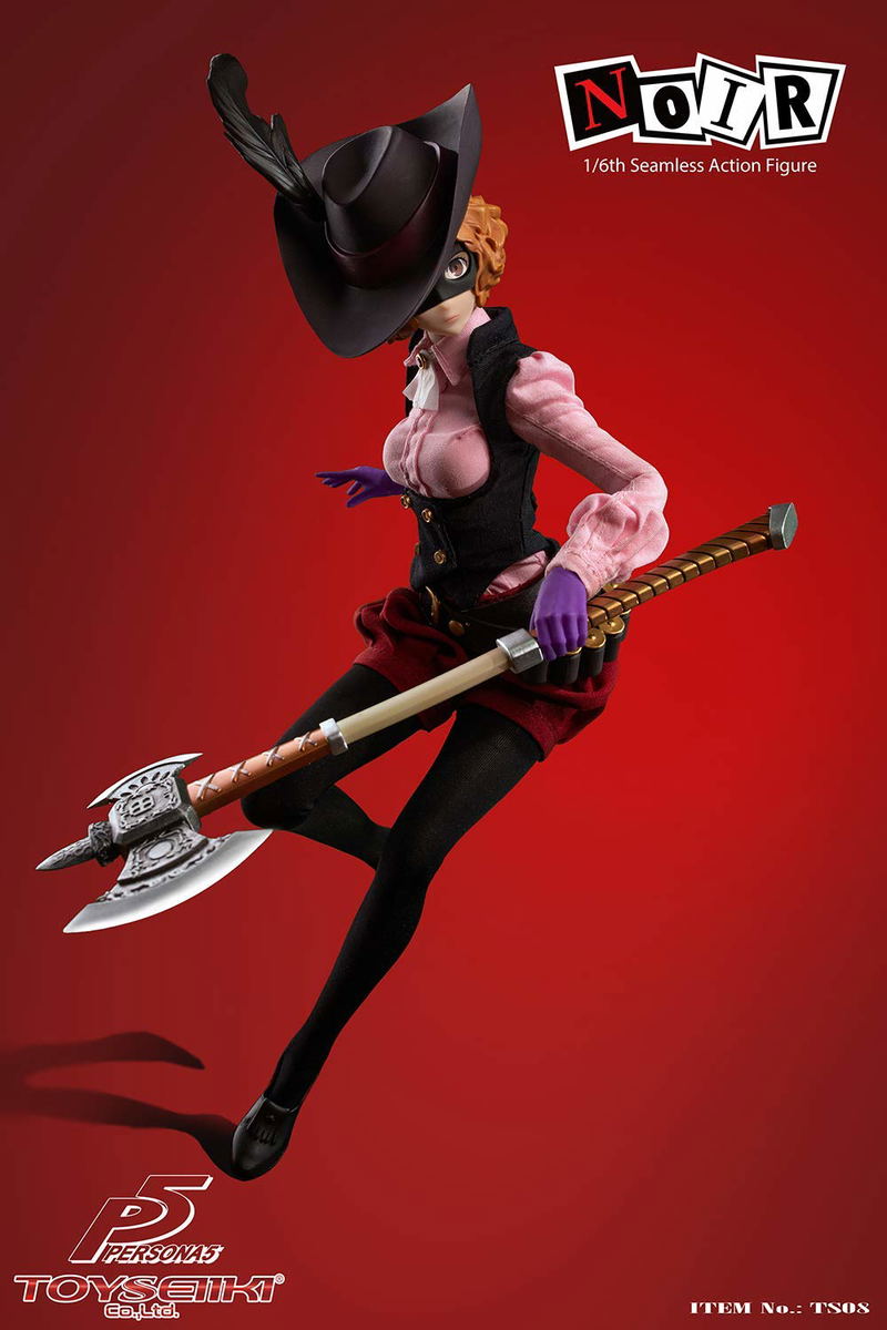 Persona 5 1/6 Scale Seamless Action Figure: Noir image 8