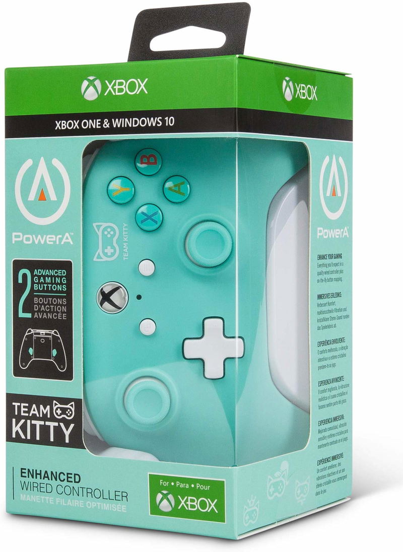 PowerA Enhanced Wired Controller for Xbox One (Team Kitty) image 5