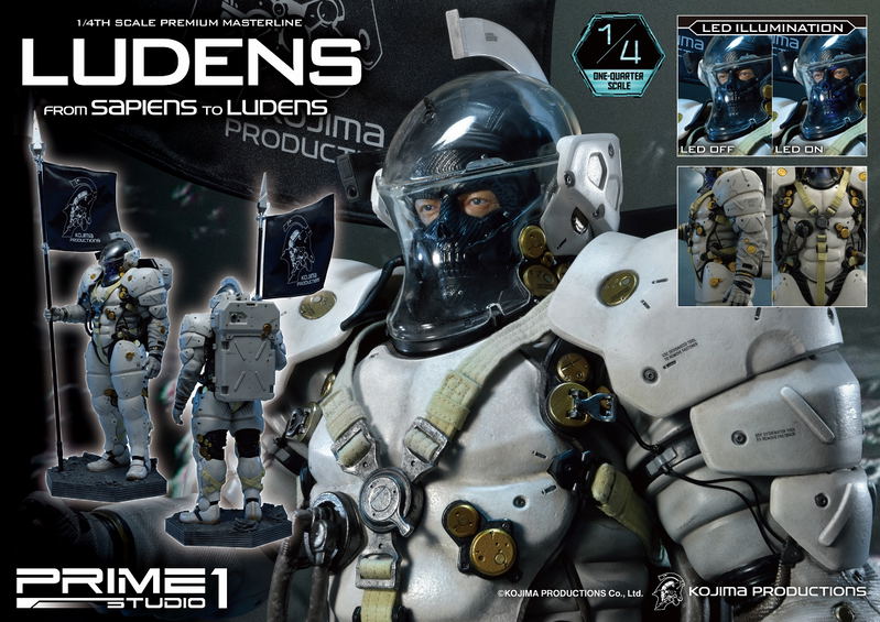 Premium Masterline 1/4 Scale Statue: PMLU-01 Kojima Productions Ludens image 35