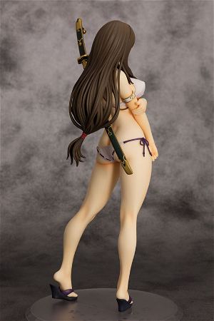 Queen's Blade Beautiful Fighters 1/6 Scale Pre-Painted Figure: Warrior Priestess Tomoe 2P Color Ver.
